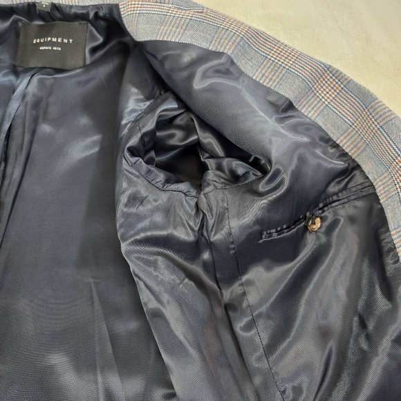 Equipment femme womens Jeanne blazer jacket. Size 8 - Picture 11 of 12